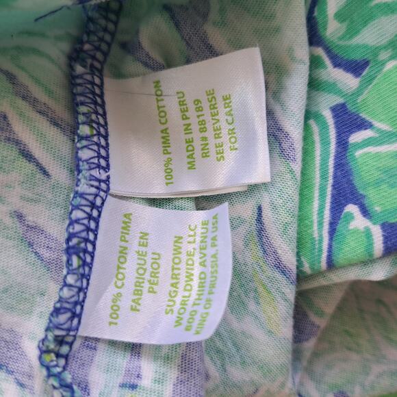 Lilly Pulitzer Marlowe Mini Shift Dress Koala of the Wild Poolside Blue XS - Picture 12 of 12